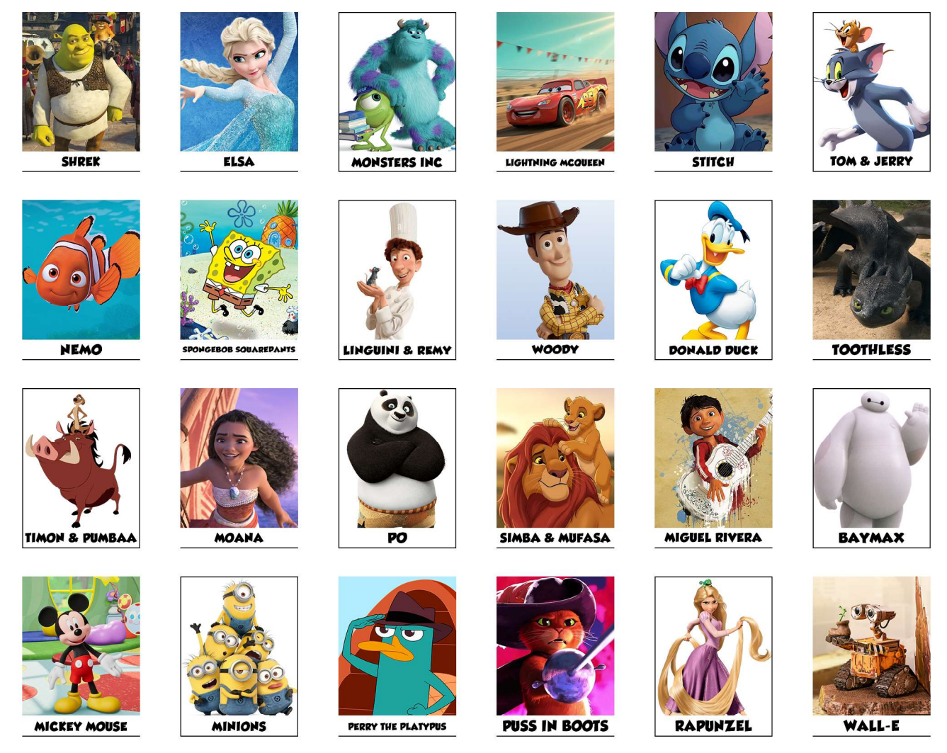 Animation Characters