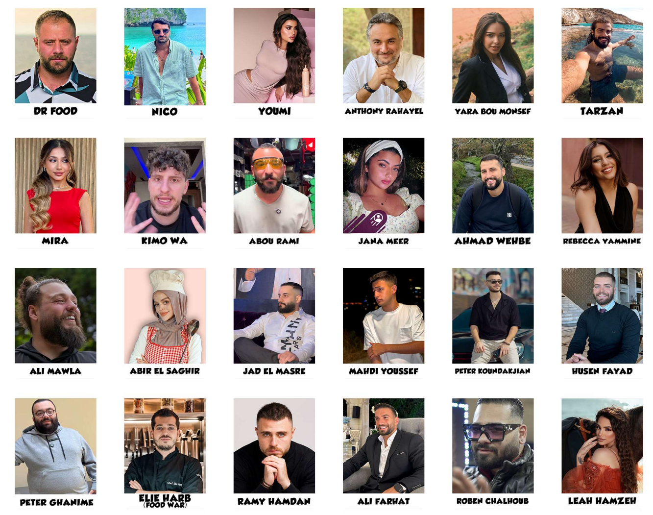Influencers (LEB)
