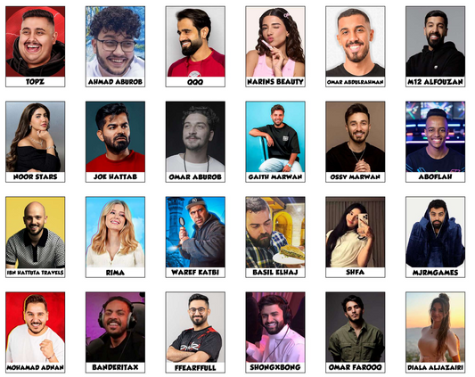 Youtubers (Arab)